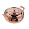 Perzische Koperen Sauteerpan – Handgemaakt met Deksel (Arash Model)