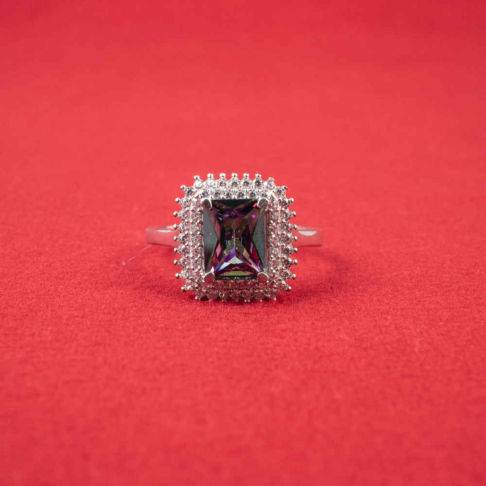 Blue Topaz Zilveren Ring voor Dames Mahsa