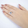 Blue Topaz Zilveren Ring voor Dames Mahsa