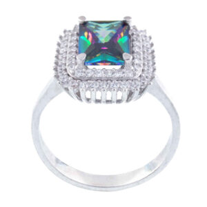Blue Topaz Zilveren Ring voor Dames Mahsa