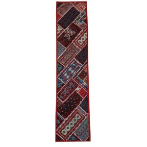 Patchwork Geborduurde Tafelrunner Roodabeh