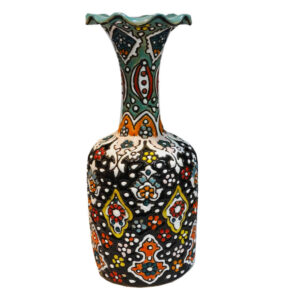 Decoratieve vaas met Perzisch Minakari emaille – Fazel