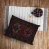 Perzische fluwelen kussensloop – Bina model rood (2x)