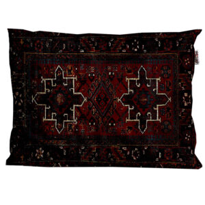 Perzische fluwelen kussensloop – Bina model rood (2x)