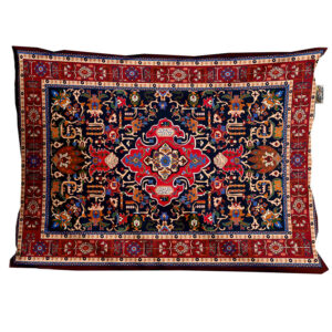 Perzische fluwelen kussensloop – Farahnaz model rood (2x)