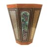 Perzische Houten Prullenbak – Khatamkari Golestan Stijl