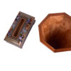 Perzische Prullenbak & Tissuedoos – Khatamkari Miniatuur