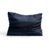 Sierkussen Sterrenpatroon – Navy Blauw Fluweel Model Night (Set van 2)