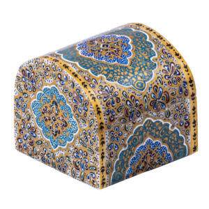Handgemaakte Been Sieradendoos – Majnun Patroon