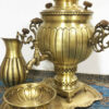 Perzische Messing Samovar Decoratieve Houtskool Theemaker 6 Liter