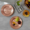Perzische Koperen Dinnerbord – Model Atrin