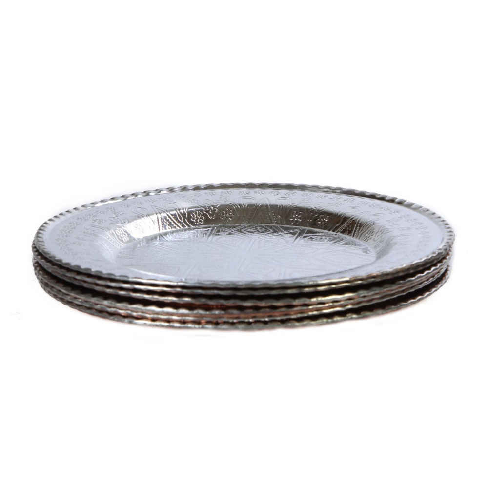 Perzische Koperen Dinnerbord – Model Bijan