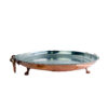 Perzische Koperen Serveerschaal Gehamerd Dalbor
