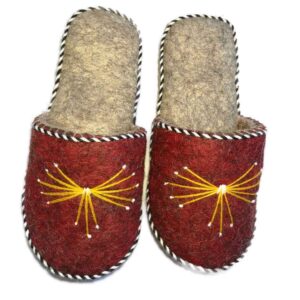 Perzische Viltpantoffels – Uniek Design