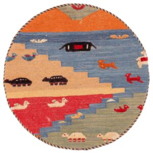 Perzische Kilim Kussenhoes – Handgeweven Ahoora Model