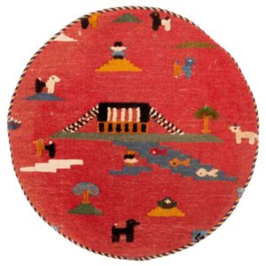 Perzische Kilim Kussenhoes – Handgeweven Ramoon Model