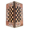 Perzisch Ingelegd Houten Marqueterie Schaakbord Model Birds