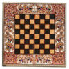 Perzisch Ingelegd Houten Marqueterie Schaakbord Model Birds