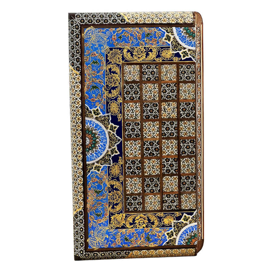 Perzisch Marqueterie Schaakbord Eslimi