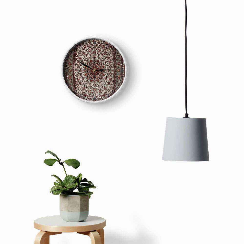 Ronde Perzische Wandklok – Model Bijar