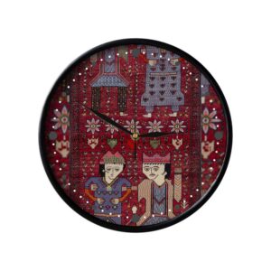 Artistieke Perzische Wandklok – Model Eshgh
