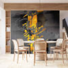 Perzische kalligrafie behang model Sayeh voor moderne interieurs