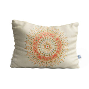 Fluwelen Kussen Model Sun – Eslimi Design Crème (Set van 2)