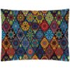 Perzische fluwelen kussensloop – Jana model blauw (2x)