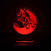 Perzisch 3D LED Nachtlampje – Liefdescitaat 'Mah-e Mahi'