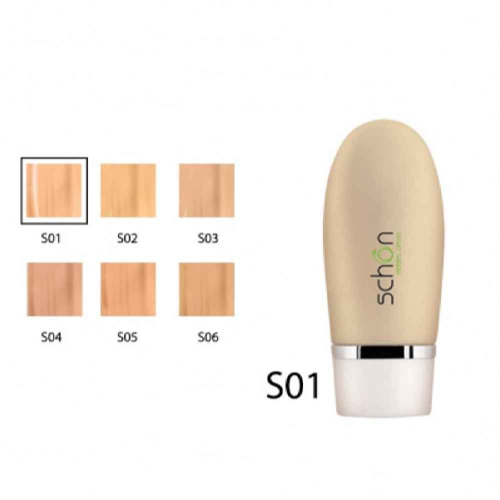 Schon Smoothing Matte Foundation – Crème (2 stuks)