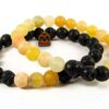 Set van 2 Kralenarmbanden – Model Khorshid – Gele Steen