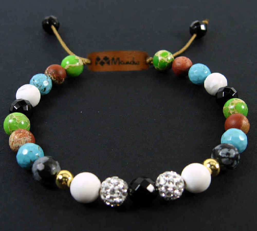 Kralenarmband (Unisex) – Regenboog Ontwerp