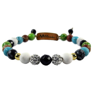 Kralenarmband (Unisex) – Regenboog Ontwerp