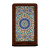 Perzische houten theelicht wandhouder Royal (set van 2)