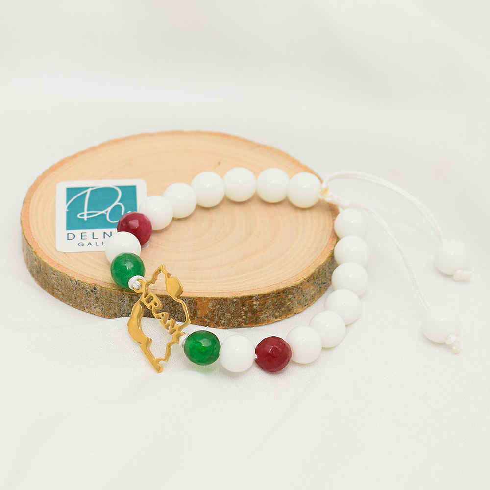 Kralenarmband voor Dames – Wit Iran Ontwerp