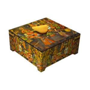 Danspatroon Snoepdoos Organizer van Hout