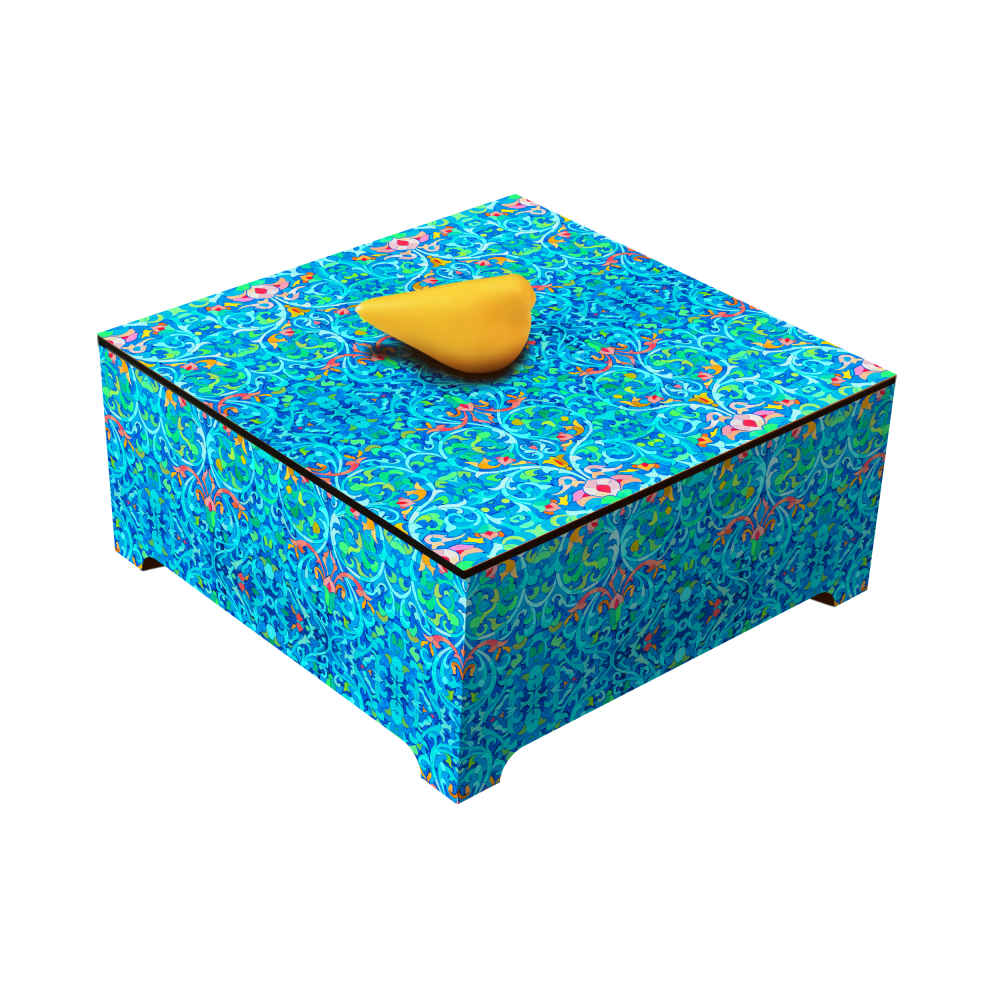 Houz Model Houten Snoepdoos – Artistieke snack-opbergbox