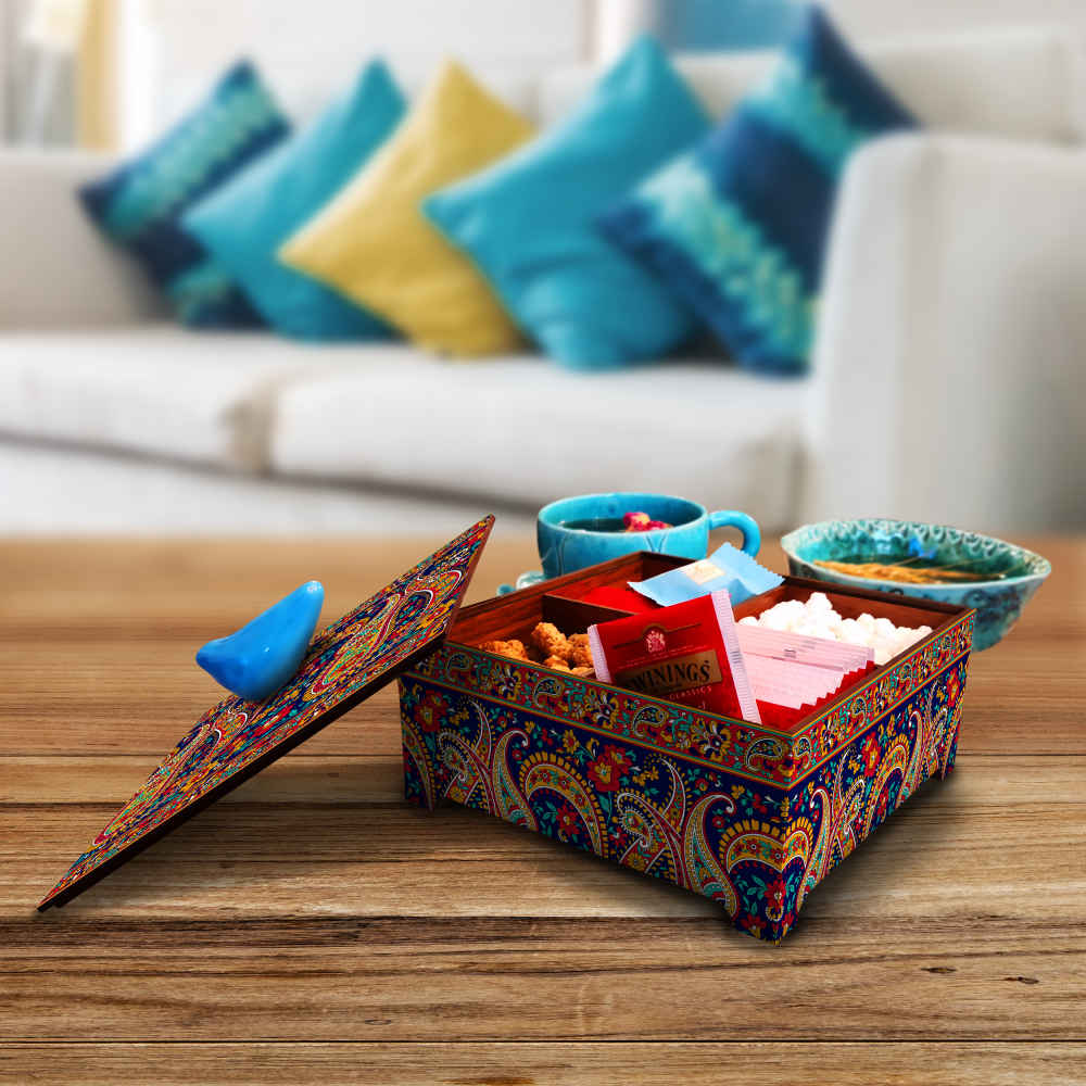 Nooshin Model Handgemaakte Houten Snoepdoos