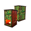 Perzische Houten Theelicht Lantaarn Nowruz (x2)