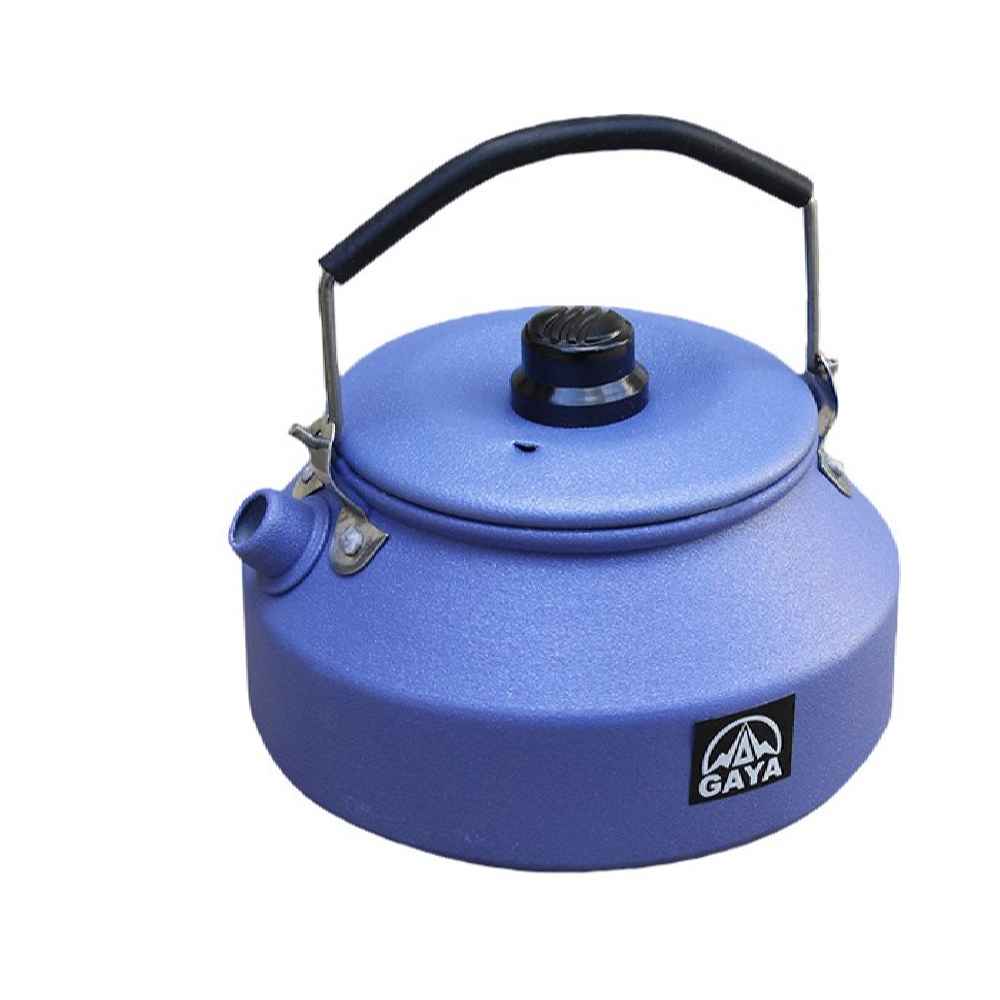 Lichtgewicht 0,9-liter Outdoor Campingketel – Compact Design voor Kampvuren