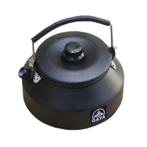 Lichtgewicht 0,9-liter Outdoor Campingketel – Compact Design voor Kampvuren
