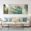 3 stuks Islamitische Posterprint – Wolk Ingelijste Muurdecoratie