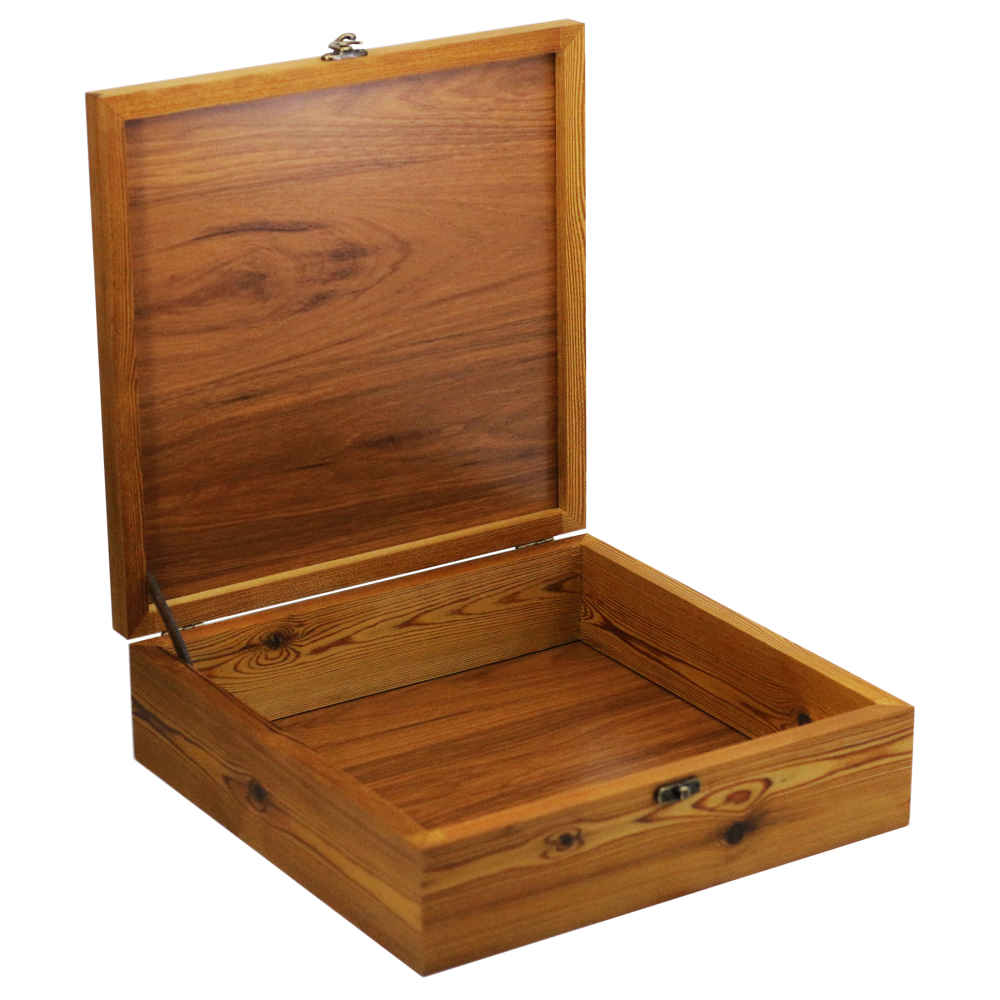 Elena Design Houten Theedoos – Artistieke opbergbox met Perzisch patroon