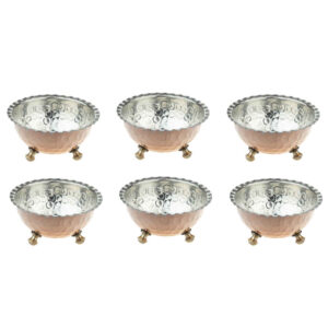 Koperen Haftseen Set Schalen geschikt voor Nowruz Viering Borna