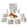 Haft-Sin Schalenset met Spiegel voor Nowruz – Bahari (10-delig)