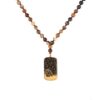 Islamitische Bruine Ketting met Bismillah Hanger