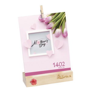 1402 Perzische Mini Bureaukalender Model Moederdag