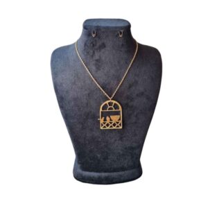 Perzische messing ketting minimalistisch voor dames Morghe Amin