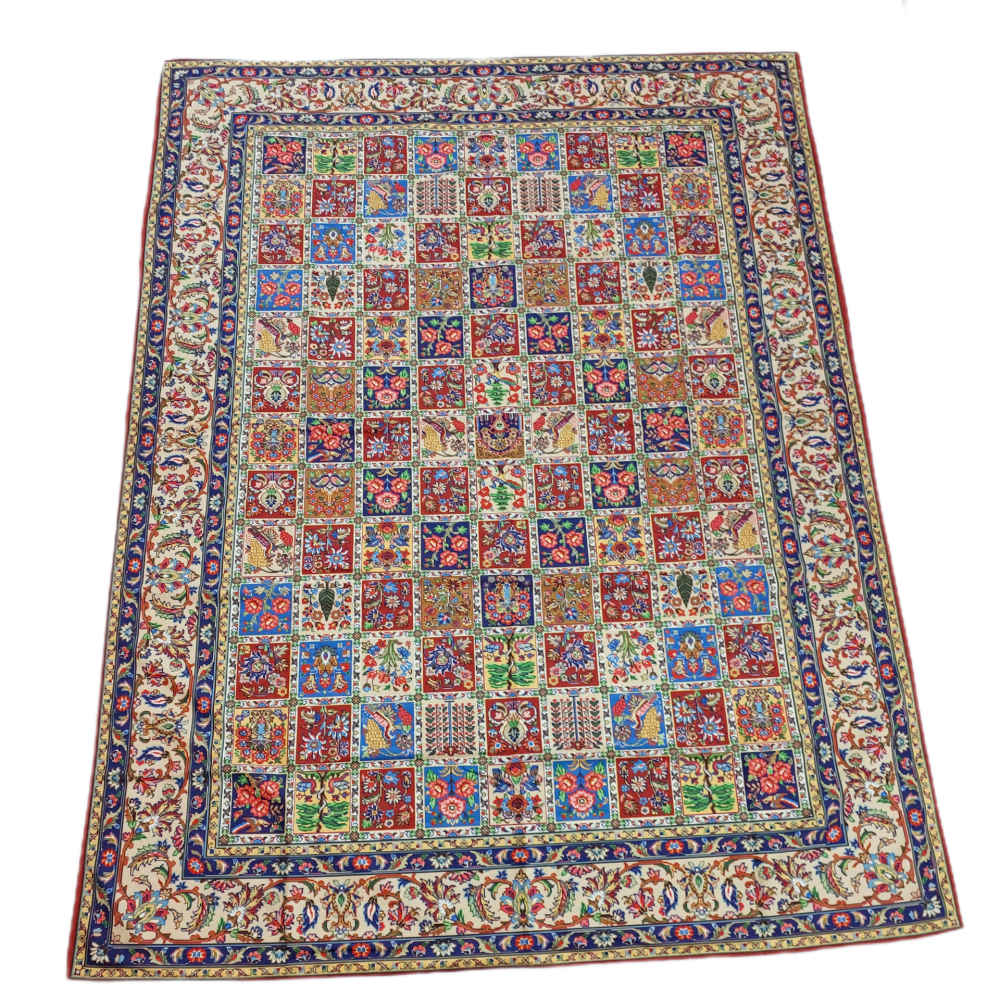 Grote Boho Perzische Stijl Binnenvloer Mat Kheshti