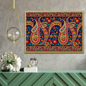 Perzisch Canvas Kunst – Farsh (Tapijt) Design